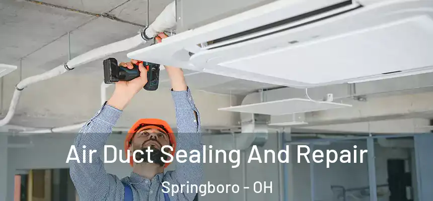 Air Duct Sealing And Repair Springboro - OH