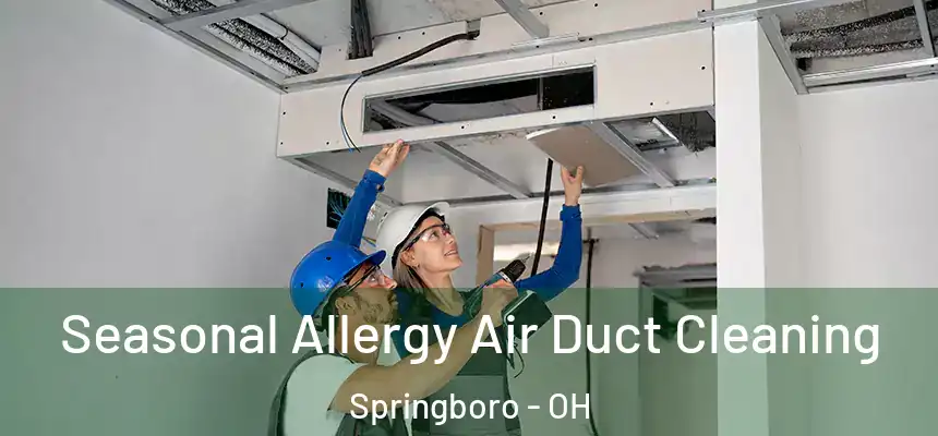  Seasonal Allergy Air Duct Cleaning Springboro - OH